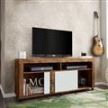 Rack Para Tv. Caemmun Joy F.00399.284 Jatoba Branco White 